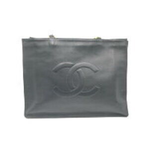 Chanel Coco Mark Chain Shoulder Bag Leather
